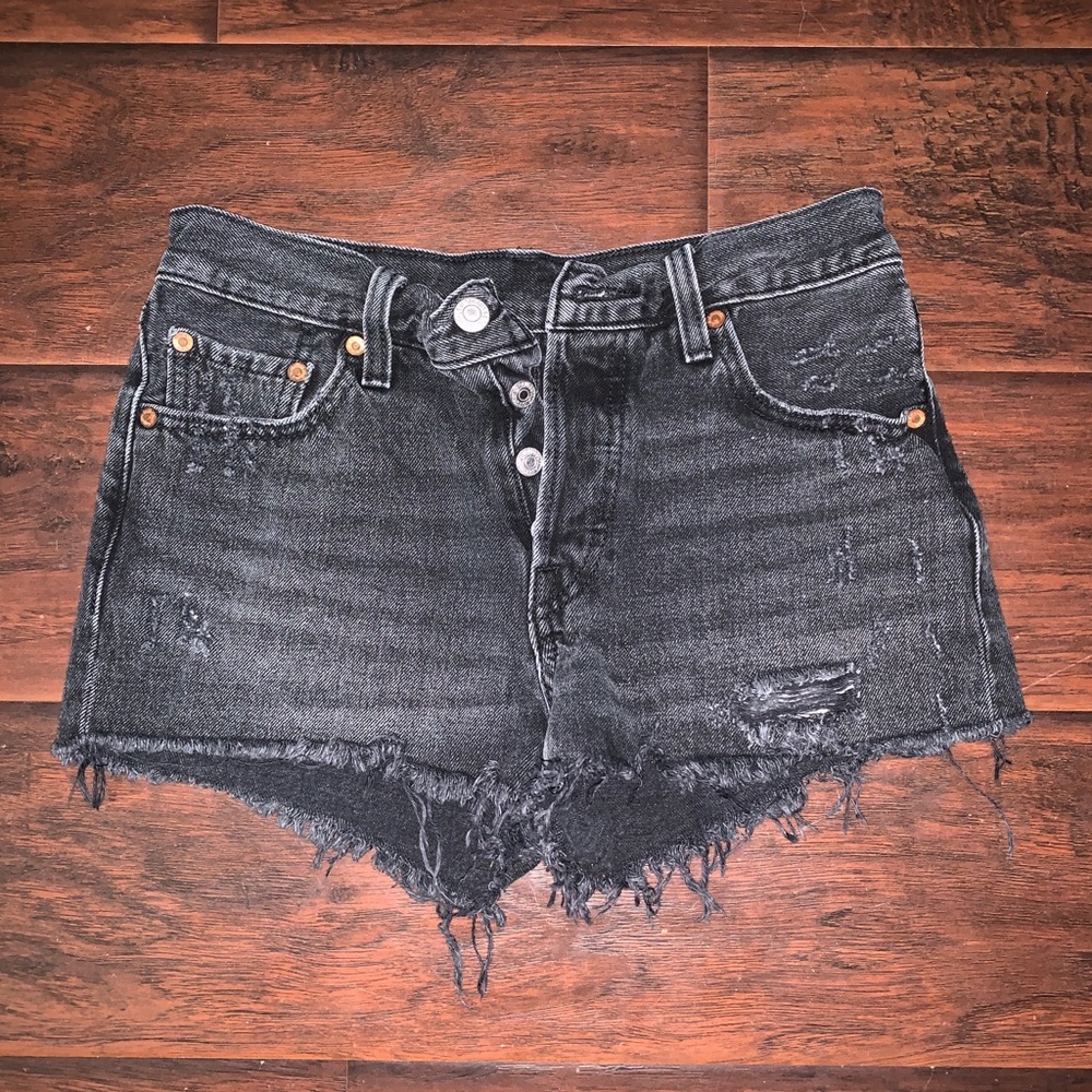 Black Levi Shorts